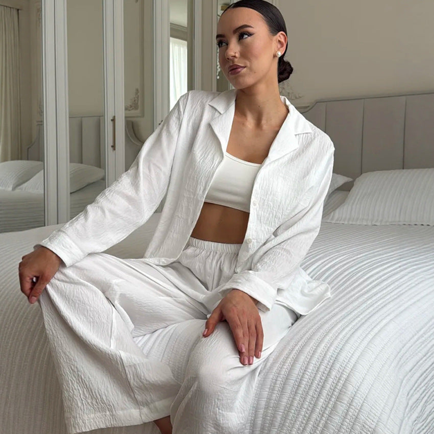 Women's Soft Two-Piece Pajama Set | Long Sleeve & Long Pants