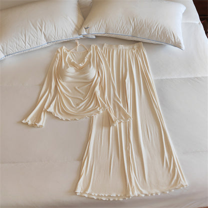 Women's Lightweight Long-Sleeve Pajama Set | Spring & Autumn Sleepwear