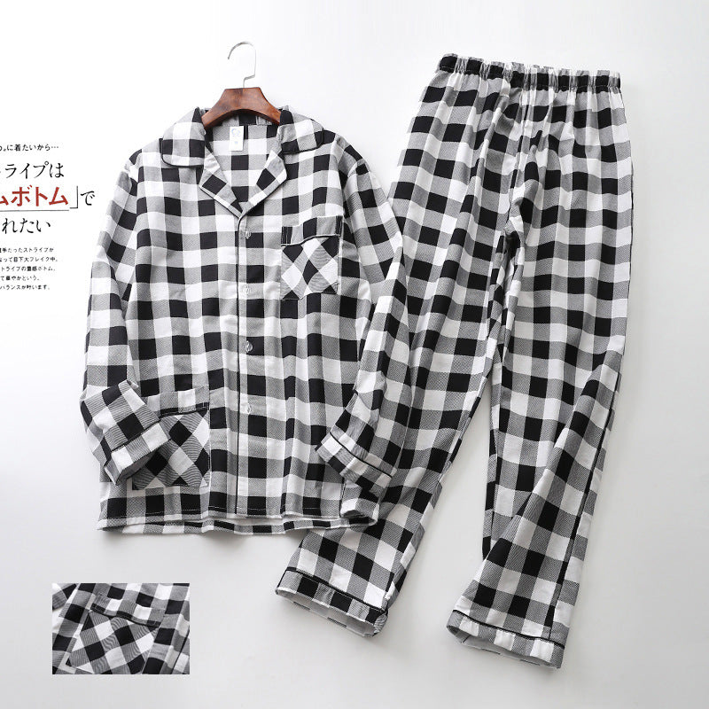 Men's Printed Long-Sleeve Pajama Set | Fun & Comfortable Sleepwear