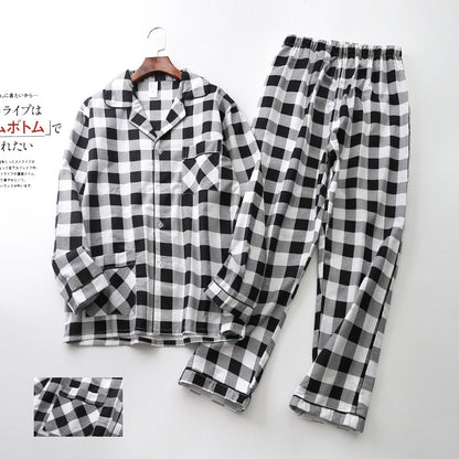 Men's Printed Long-Sleeve Pajama Set | Fun & Comfortable Sleepwear