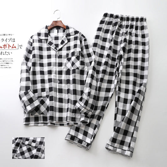 Men's Printed Long-Sleeve Pajama Set | Fun & Comfortable Sleepwear