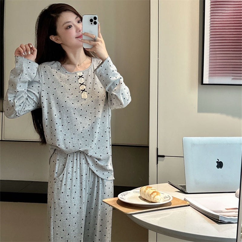 Women's Polka Dot Pajama Set | Soft & Playful Sleepwear